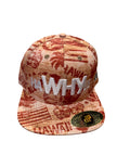 Hawaii (white stitch) Ha-WHY-ee Hat