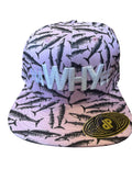 Pink "Ono" (White stitch) Ha-WHY-ee Hat